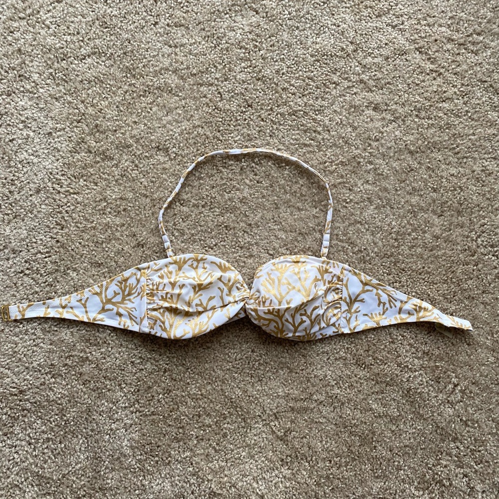 Victoria’s Secret coral reef bandeau bathingsuit